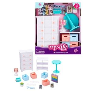 My Life As Bedroom Playset 16 Pieces NEW